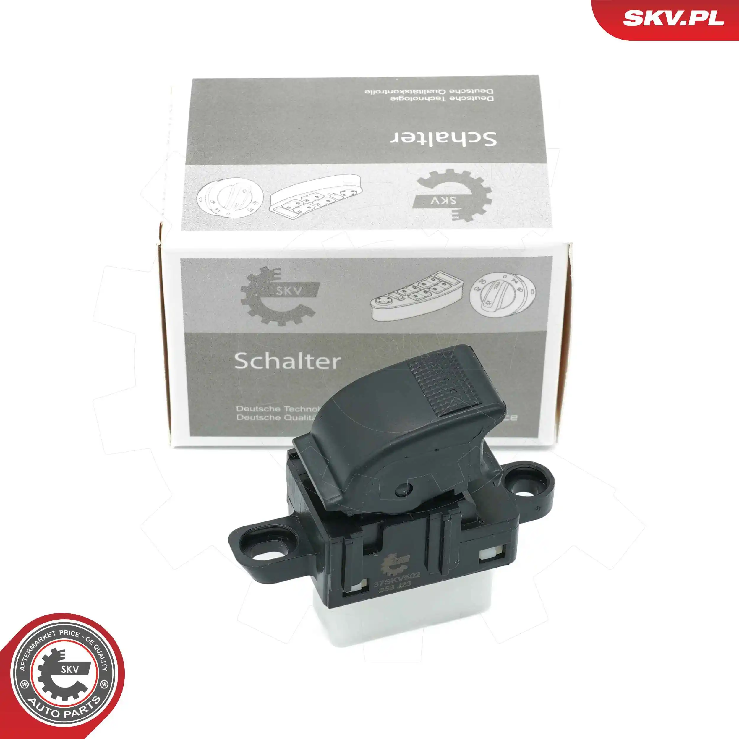 Switch, window regulator